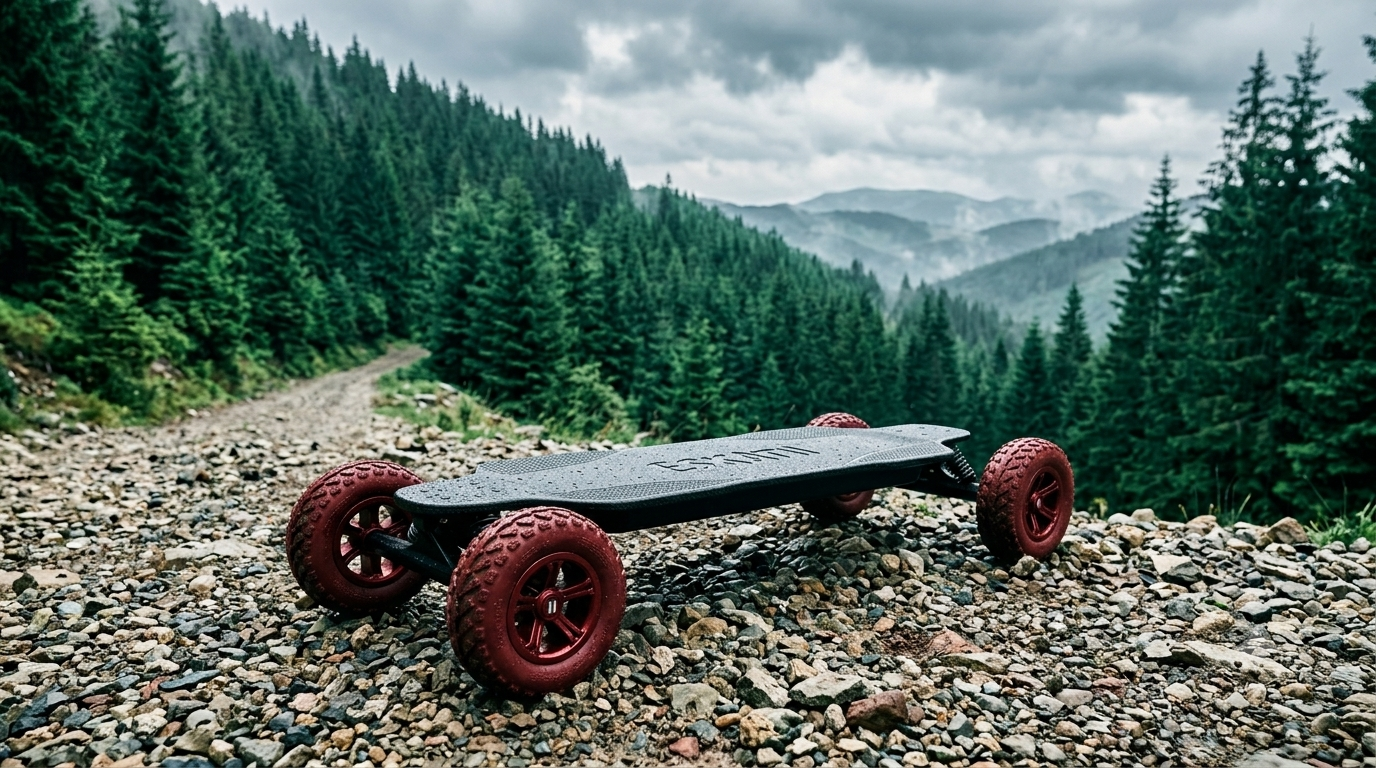 ESKATII Mk1 electric skateboard in Himachal Pradesh.